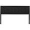 Flash Furniture Bristol Metal Tufted Upholstered King Size Headboard in Black Fabric HG-HB1725-K-BK-GG - alternate 10